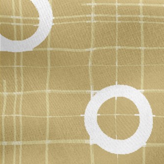 Simple Circle Pattern Jersey Backed Fleece