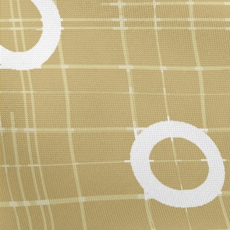 Simple Circle Pattern Pongee