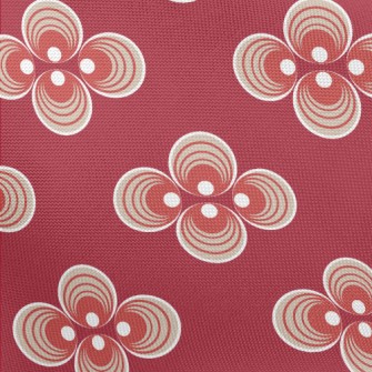 Modern Circle Decoration Pongee