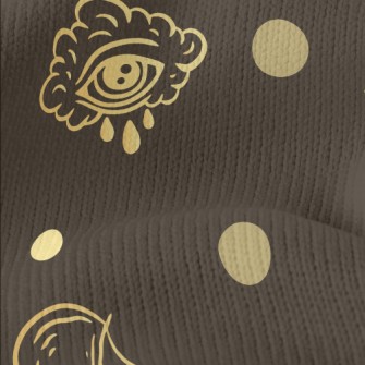 Complex Element Pattern Stretch Jersey