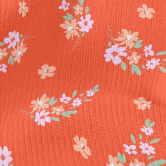 Cute Colorful Flowers Stretch Jersey