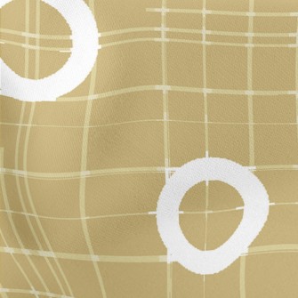 Simple Circle Pattern Lightweight Cotton Poplin