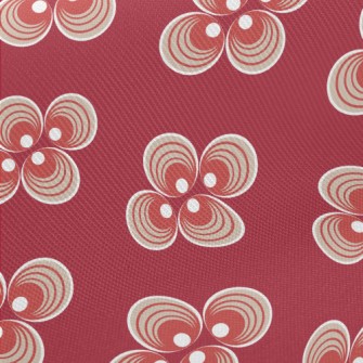 Modern Circle Decoration Midweight Cotton Poplin