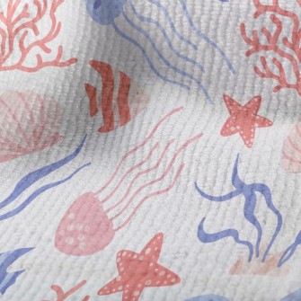 Bright Coral Jellyfish Fish Terry