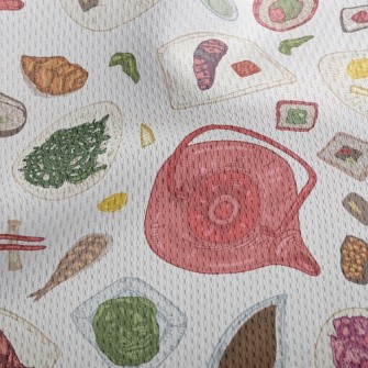 Elegant And Exquisite Japanese Athletic Mesh Flat Back