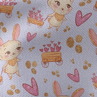 Send Love Bunny Waterproof Canvas