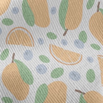 Sweet Mango And Orange Standard Corduroy