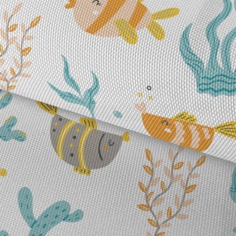 Leisurely Little Fish On The B Waterproof Oxford