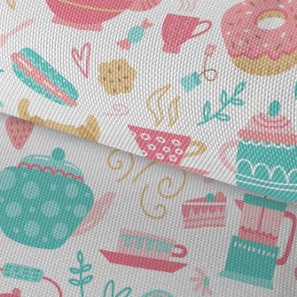 Warm Country Afternoon Tea Waterproof Oxford