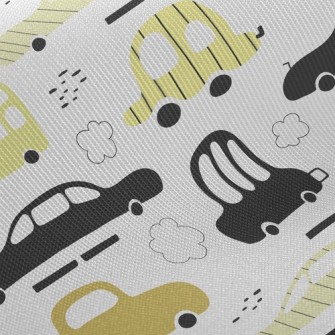 Simple Color Block Car Twill