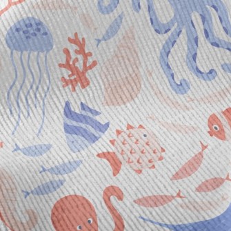 Gentle Octopus Seahorse Starfi Standard Corduroy