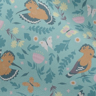 Happy Bright Hummingbird Chiffon