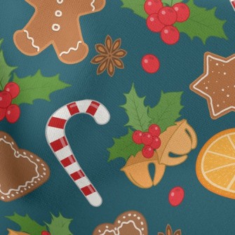 Christmas Gingerbread Desserts Stretch Ponte