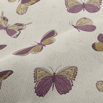 Elegant Bicolor Butterfly Performance Linen