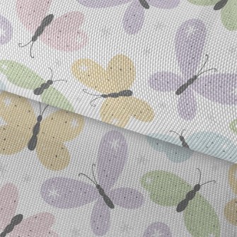 Shiny Wings Butterfly Waterproof Oxford