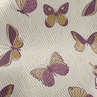 Elegant Bicolor Butterfly Standard Corduroy