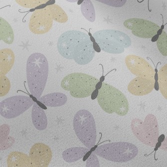 Shiny Wings Butterfly Chiffon