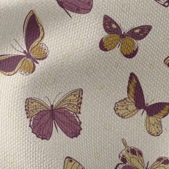 Elegant Bicolor Butterfly Waterproof Canvas