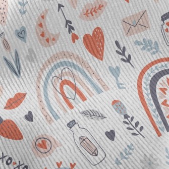 Fairy Forest Flowers And Plant Standard Corduroy