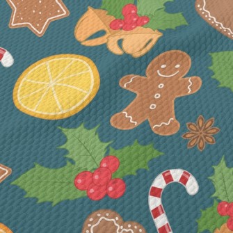 Christmas Gingerbread Desserts Birdseye Piqué