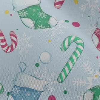 Colorful Snowflake Christmas S Chiffon