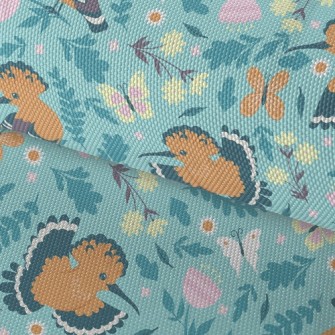 Happy Bright Hummingbird Waterproof Oxford