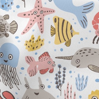 Surprised And Funny Sea Creatu Stretch Ponte