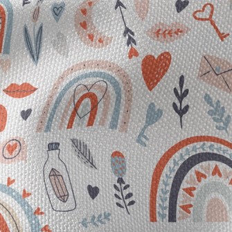 Fairy Forest Flowers And Plant Waterproof Canvas