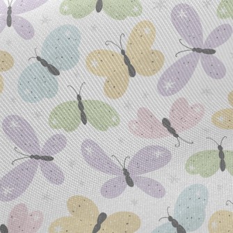Shiny Wings Butterfly Twill