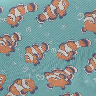 Cute Clownfish Family Twill