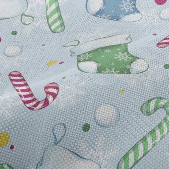 Colorful Snowflake Christmas S Performance Linen