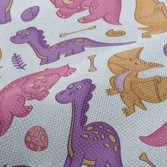 Pterodactyl Triceratops Brachi Performance Linen