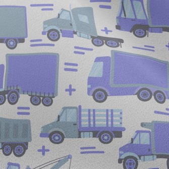 Busy Transportation Vehicle Chiffon