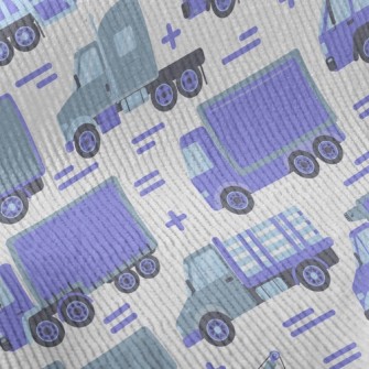 Busy Transportation Vehicle Standard Corduroy