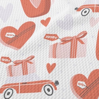 Valentine's Day Date Birdseye Piqué