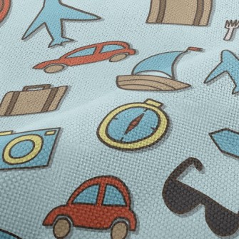 Travel Around The World By Sea Performance Linen