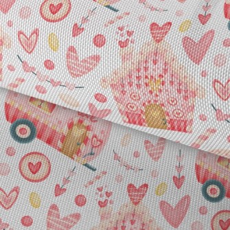 Full House Of Love And Romance Waterproof Oxford