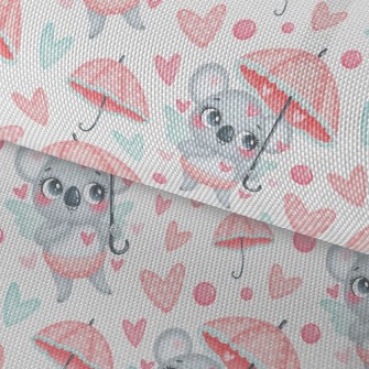 Love Umbrella And Koala Waterproof Oxford