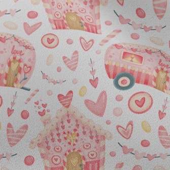 Full House Of Love And Romance Chiffon