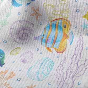 Bright Fish And Coral Terry