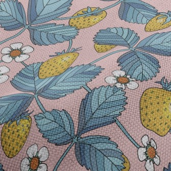 Small Wild Flowers And Wild St Performance Linen