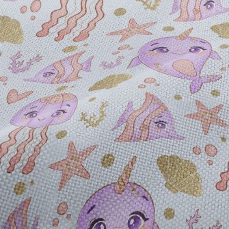 Mysterious Sea Creatures Performance Linen