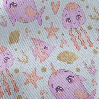 Mysterious Sea Creatures Standard Corduroy