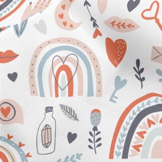 Fairy Forest Flowers And Plant Micro Fleece