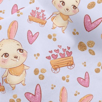 Send Love Bunny Micro Fleece