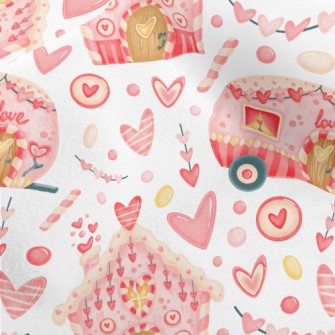 Full House Of Love And Romance Micro Fleece