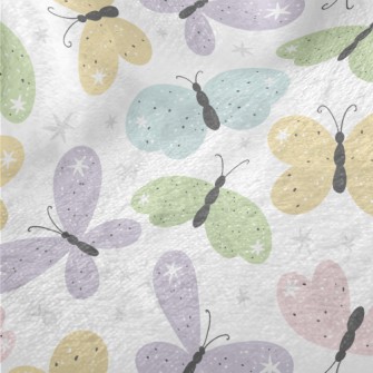 Shiny Wings Butterfly Minky