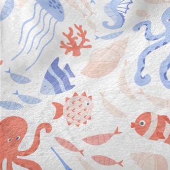 Gentle Octopus Seahorse Starfi Minky