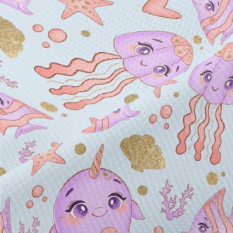 Mysterious Sea Creatures Piqué