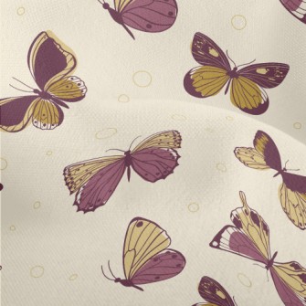 Elegant Bicolor Butterfly Lightweight Performance Linen